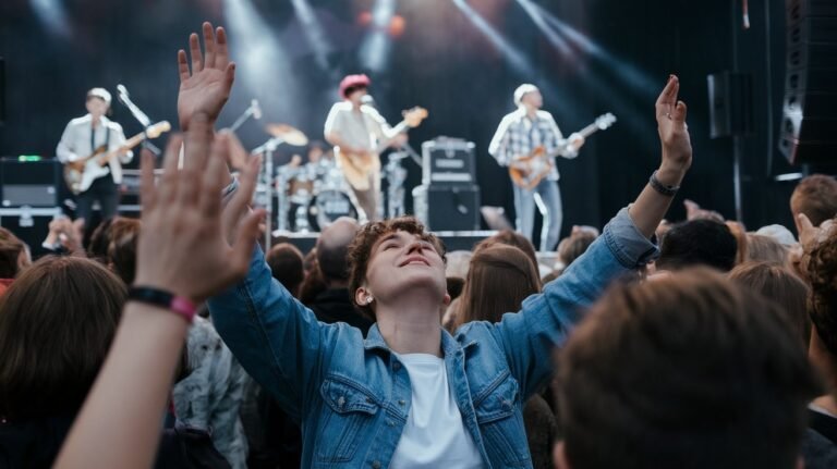 A person enjoying a concert as a form of entertainment blogspoter.com