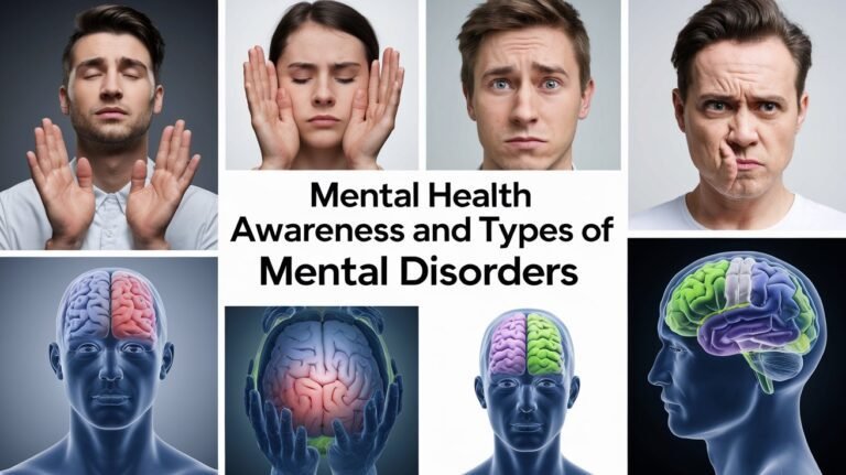 Mental health awareness and types of mental disorders blogspoter.com